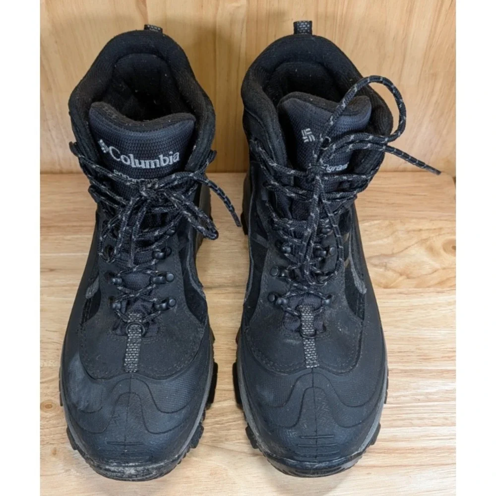 Columbia Bugaboot Snow Boots Men's 10.5 Waterproof 200g Insulated Black‎